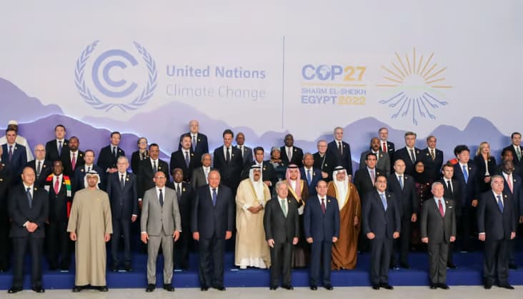 COP 27 leaders summit in Egypt 2022 Photo/Courtesy