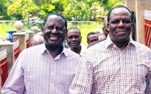 Former Kakamega Governor Wycliffe Oparanya has been defended by ODM leader Raila Odinga