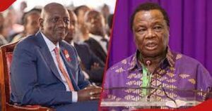 Francis Atwoli chastises Kenyans for criticizing Ruto due to exorbitant living expenses Photo Courtesy TUKO