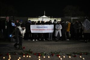 Historic Vigil Outside White House Calling for Ceasefire