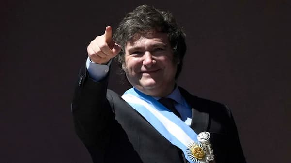 Libertarian Javier Milei; Newly Sworn in Argentina's president