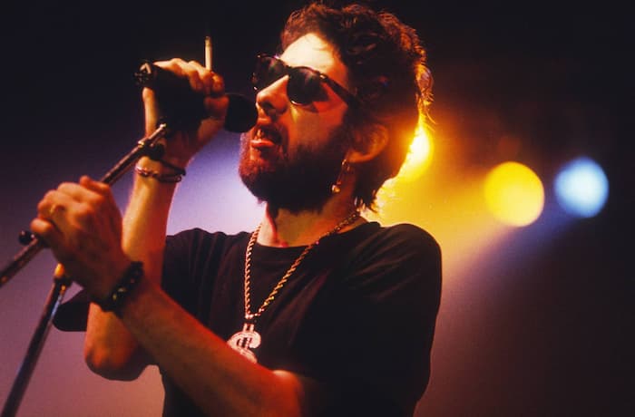 Shane MacGowan, the renowned Irish singer-songwriter