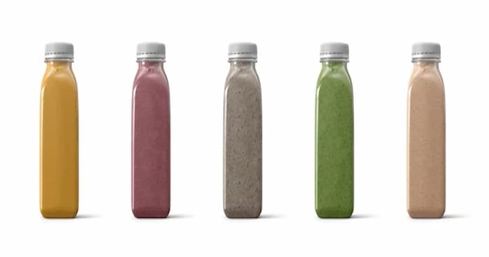 Bottled smoothie