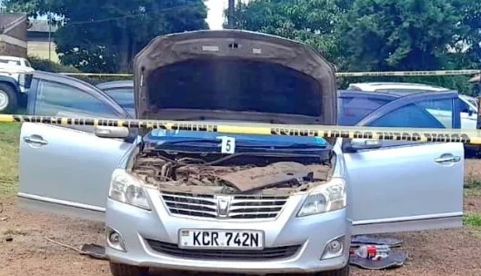 DCI recovers car used in Meru blogger ‘Sniper’ murder ​​