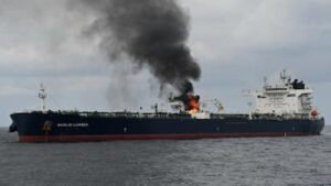 Marlin Luanda Attacked, Houthis attack British-linked tanker in Gulf of Aden