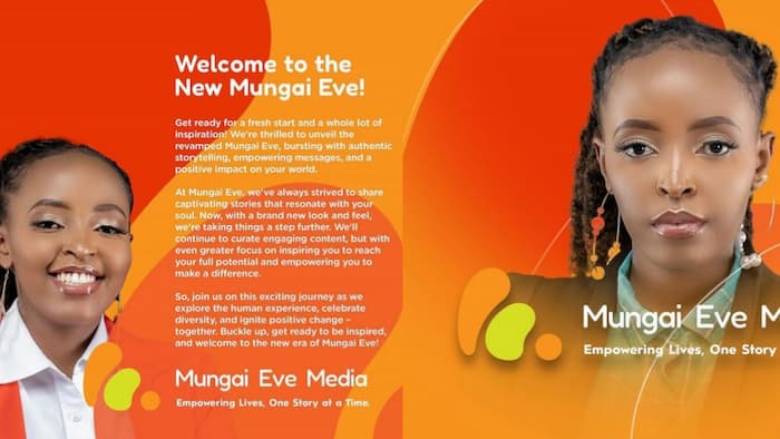 Mungai Eve Media / INSTAGRAM.MUNGAI EVE